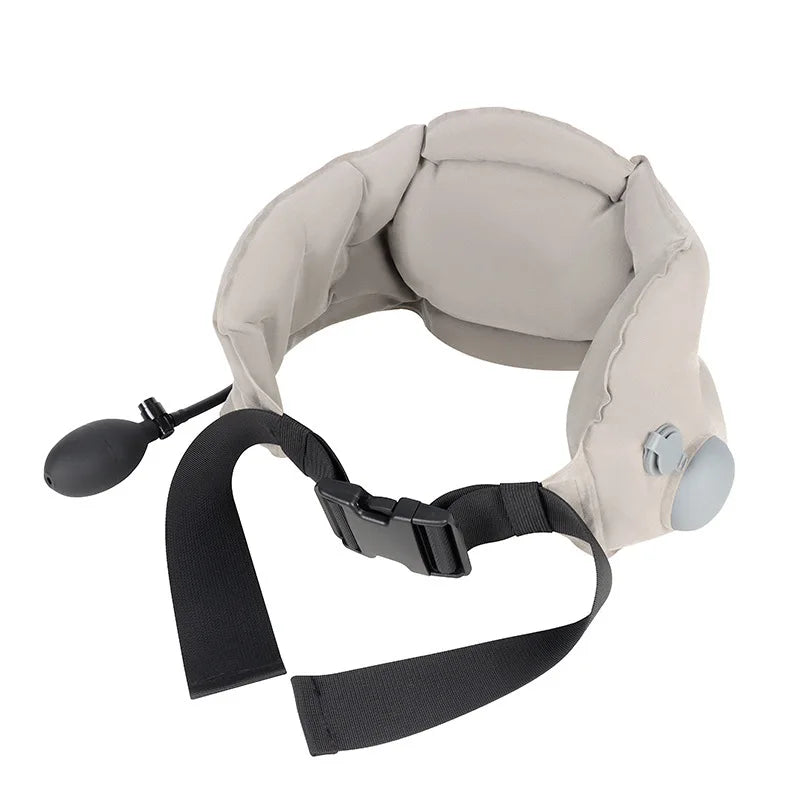 Lumbar Support For Cars High-speed Rail Airplanes Travel Lower Back Pain Relief Seat Pillow Waist Cushion Inflatable Backrest