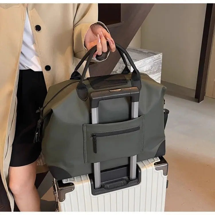 Women's Yoga Fitness Bag Short Trip Travel Bag Waterproof Soft Large Capacity