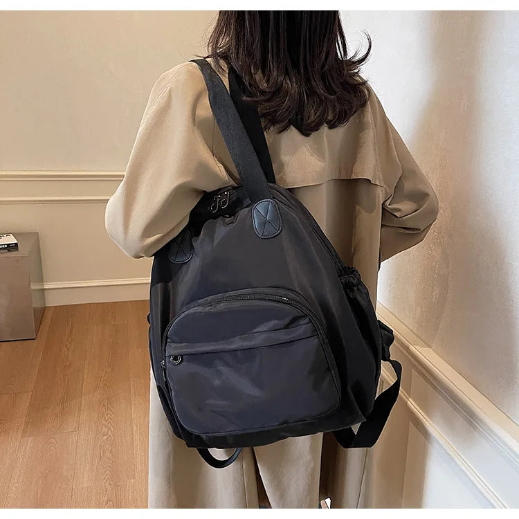 2025 New Leisure Trendy Light Luxury Handbag oulder Bag Korean Japanese Sle Multi-Use Lazy Wind Dual-Purpose Bapa