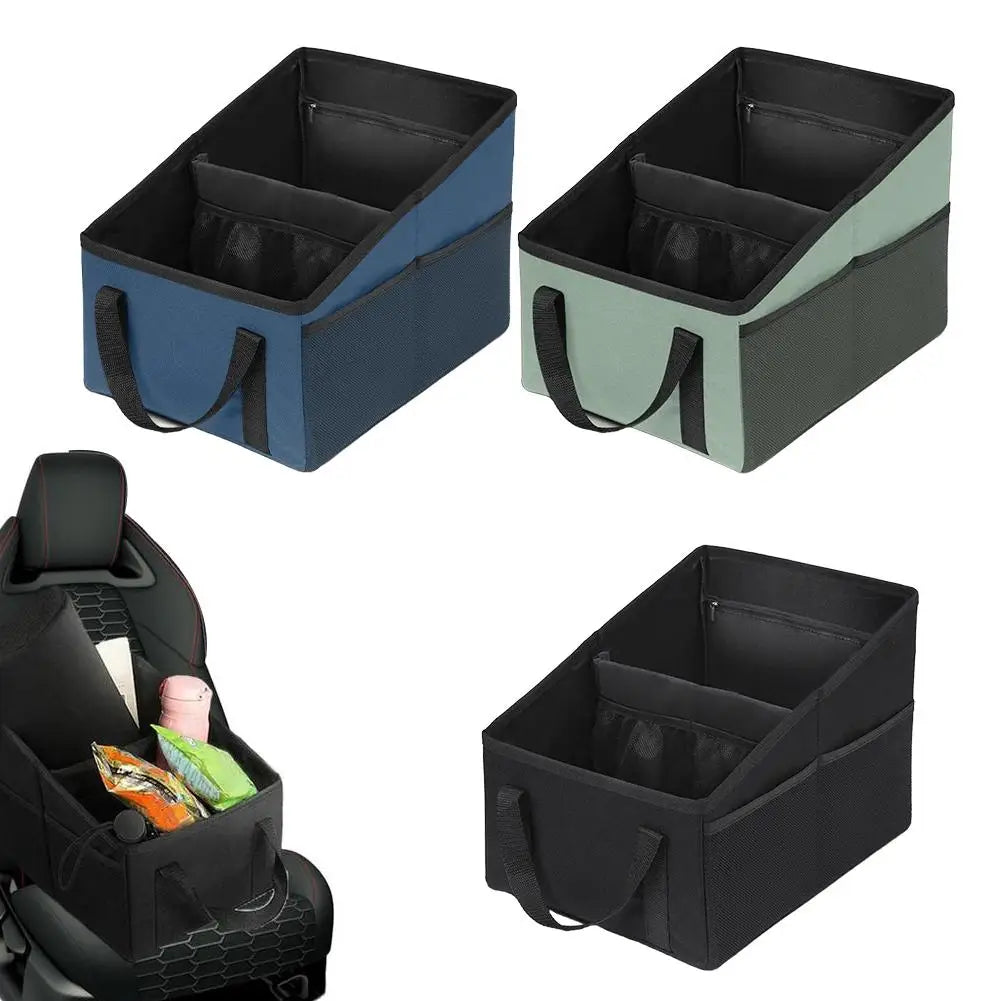 Car Seat Organizer, Foldable Car Storage Organizer Rear Seat Large Storage Bag  For Car SUV Truck Truck Travel Accessories