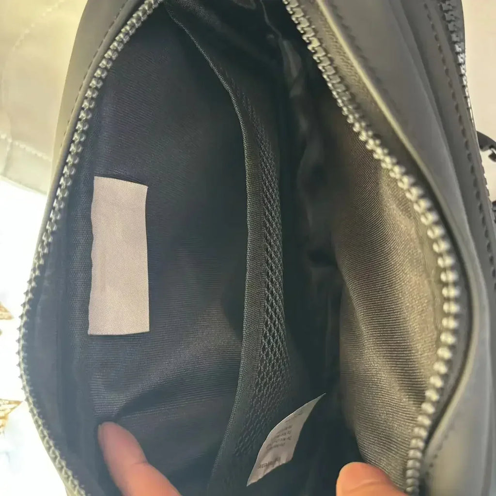 Luxury Design 3D Letters Crossbody Messenger Small Bag Unisex Belt Bag Versatile Travel Waterproof Purse Zipper Shoulder Bag