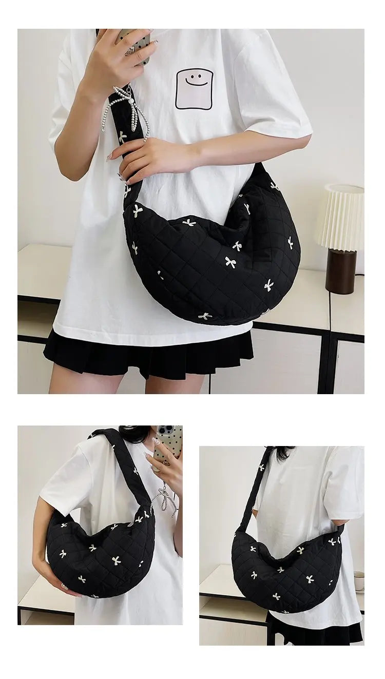 Elegant Ladies Handbags In Premium Leather, Shoulder Bag And Crossbody Bag By Luxury Brand For Daily Chic Use