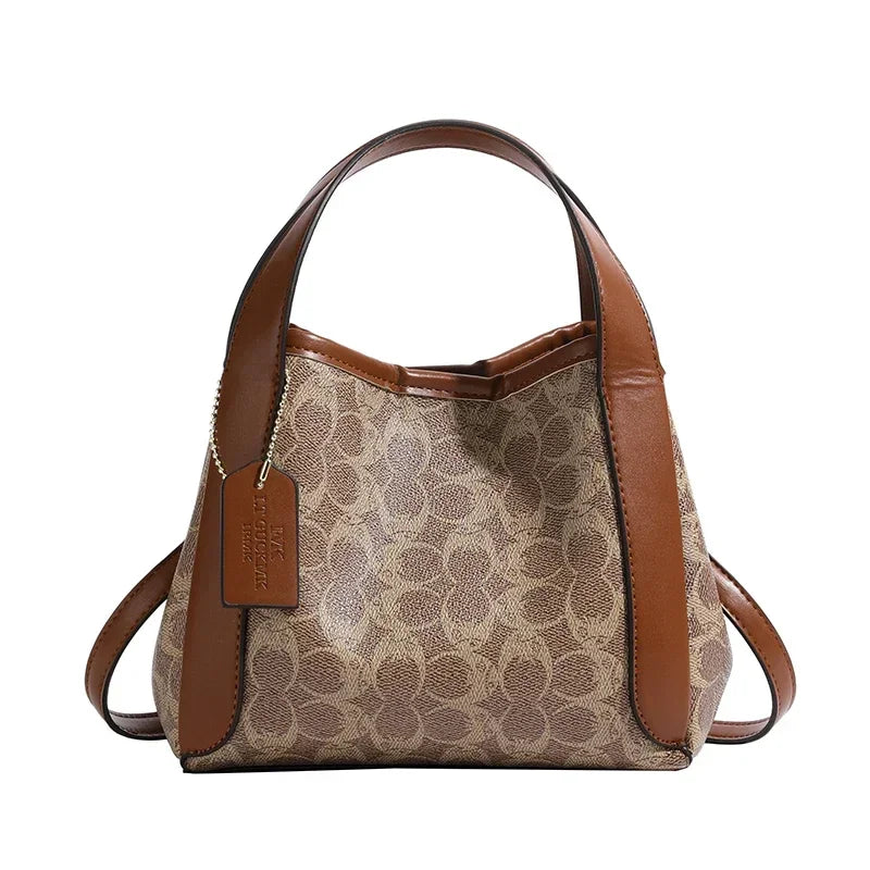 Premium Edition Women Crossbody Bag Luxury Vintage Leather Handbag High End Shoulder Tote Luxury Series