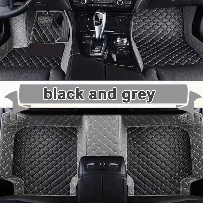 Car Floor Mats For Ford Fiesta Mk6 Mark VI Mk7 WS WT WZ 2009~2016 Anti-dirt Pads Car Carpet Non-slip Auto Rug Car Accessories