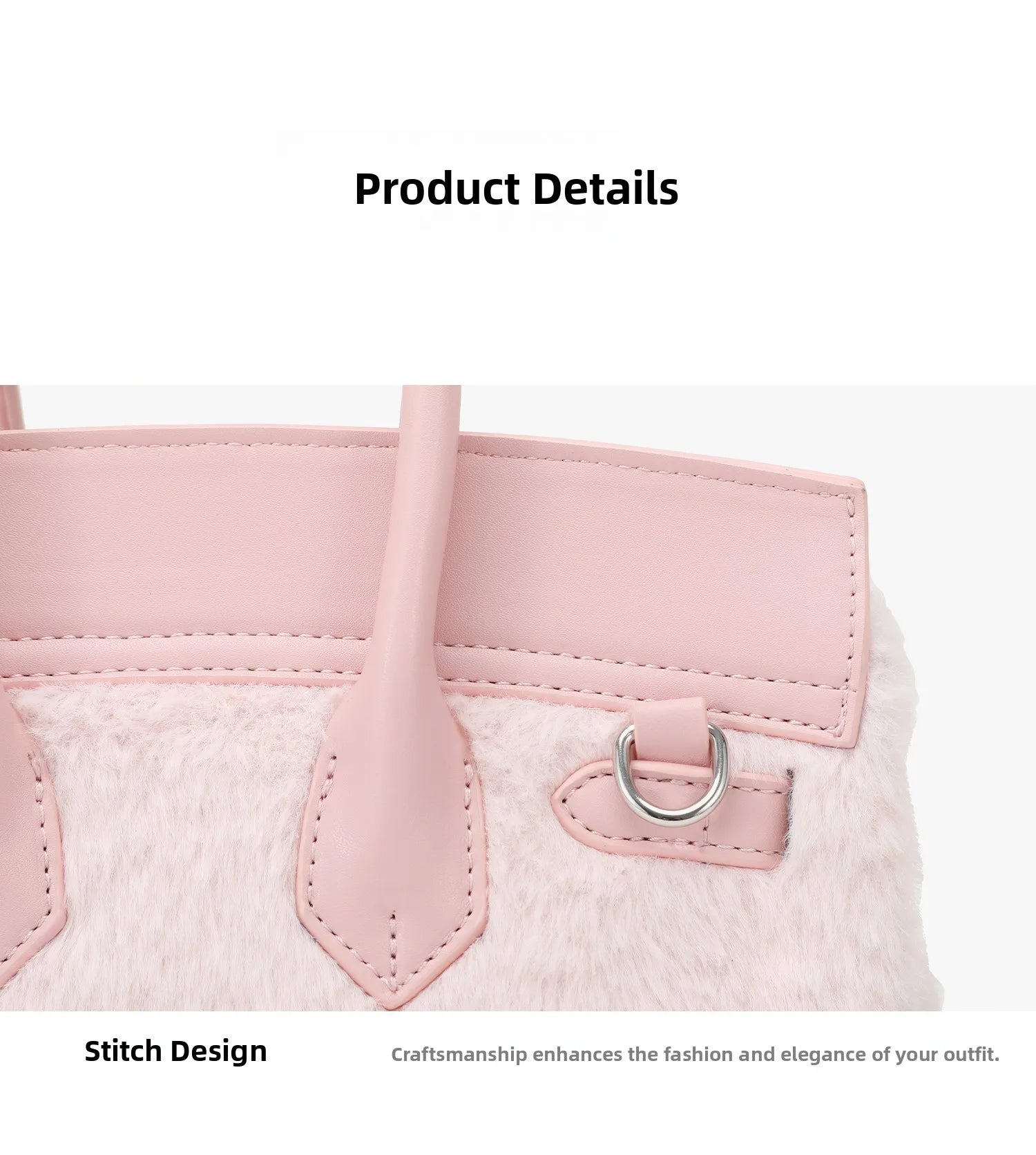 Cute Plu Crossbody Bag Women's Faionable Cartoon Handbag  Handbag Removable oulder Strap PU Leather Briti Sle