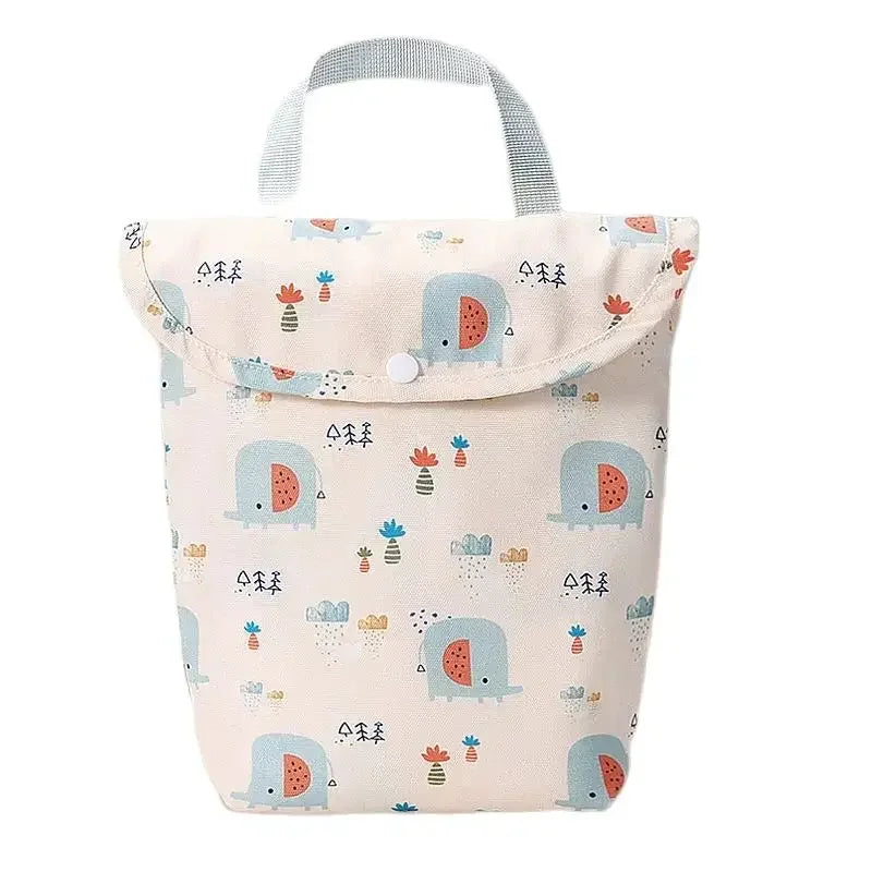 Portable Diaper Lightweight Bags Durable Baby Diaper Bags Storable Baby Handbag Mom Multi-functional Waterproof Mommy Bag New