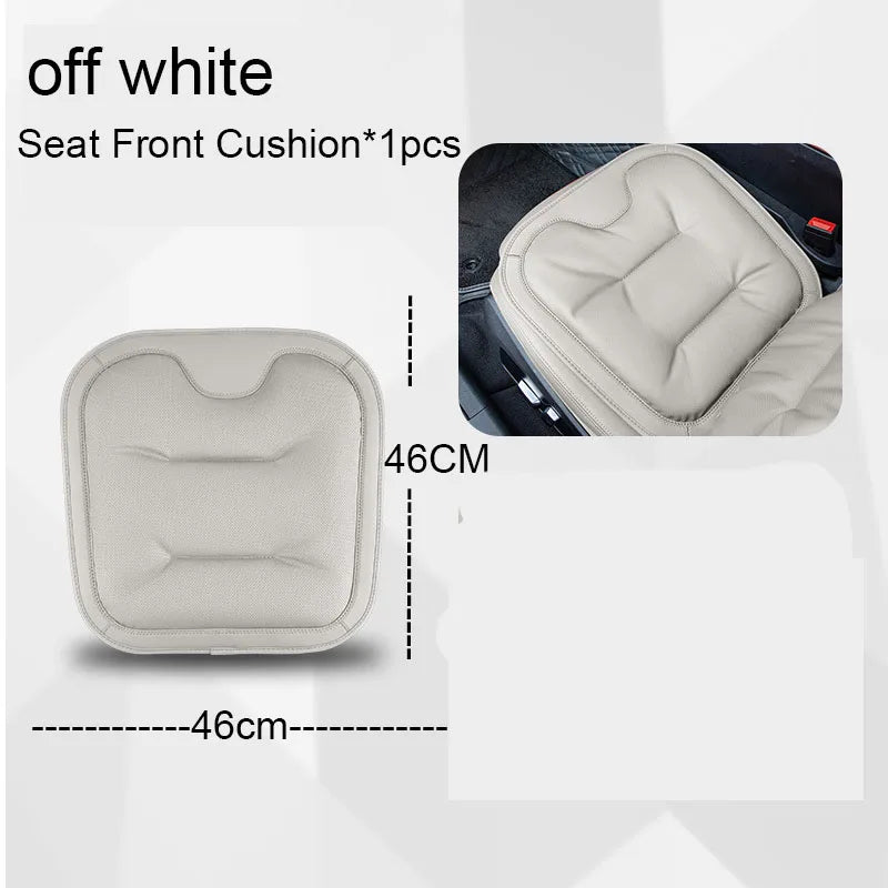 Leather Car Seat Covers Four Season Universal Breathable Ventilated Seat Covers Car Backrest Cushion Automotive Interior Supplie
