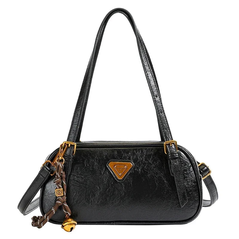 2025 Hot - Selling! Women's PU Leather Top - handle Bag - Fashionable Messenger Design, Vintage - Chic Tote for Ladies