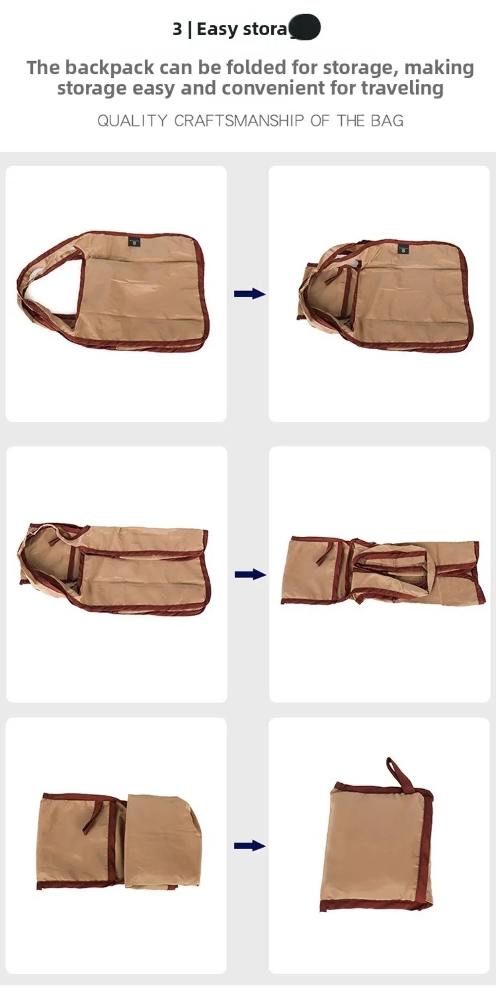 Large Capacity Lady Tote Bag Foldable Thickening Shopping Bag Lightweight Handbag Double-layer Shoulder Bag for Women