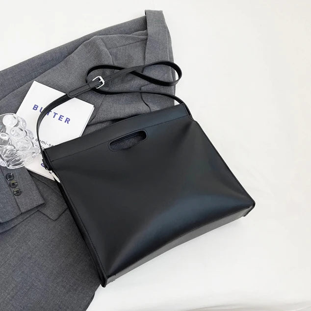 Luxury Design Fashion Laptop Bag For Woman Custom Name Business Office Daily Cross Body Briefcase Leather Large Capacity Handbag