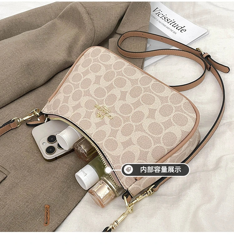 Luxury Statement Piece Women Handbag Elegant Leather Tote High End Crossbody Bag Vintage Shoulder Designer