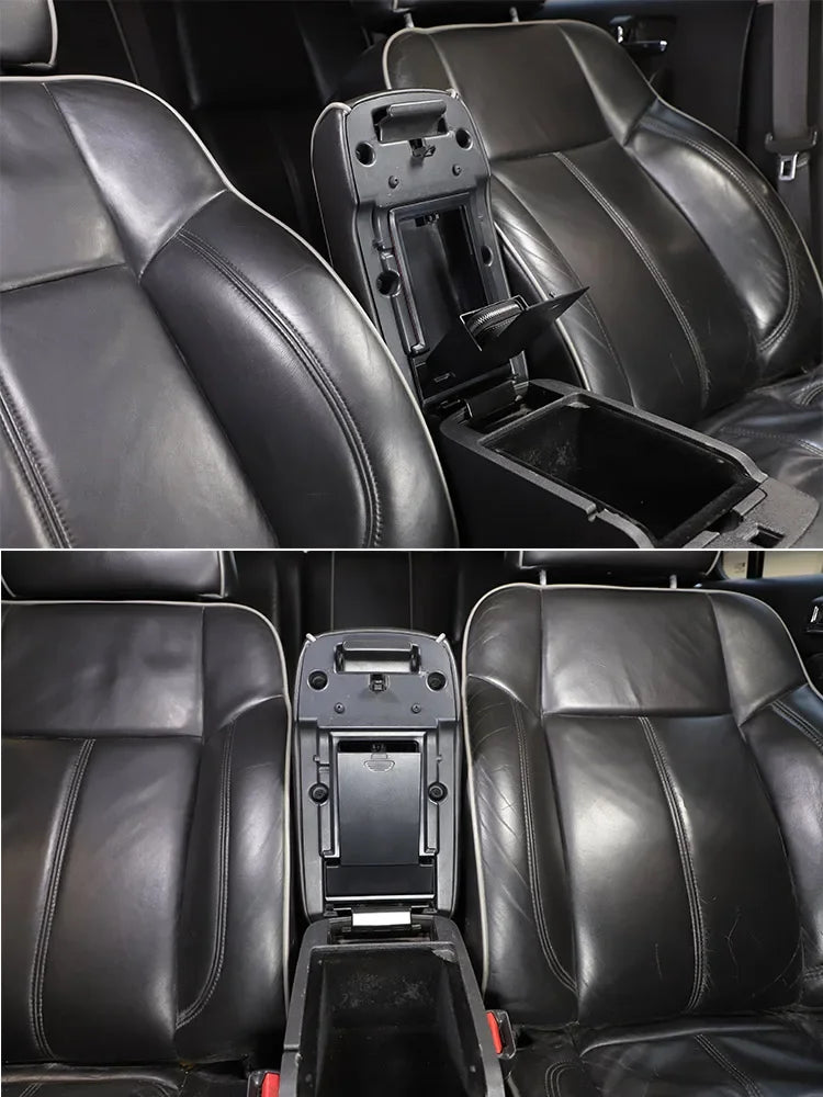 For Hummer H3 2005-2009 ABS Black Car Central Control Armrest Box Hidden Storage Box Privacy Storage Box Car Accessories