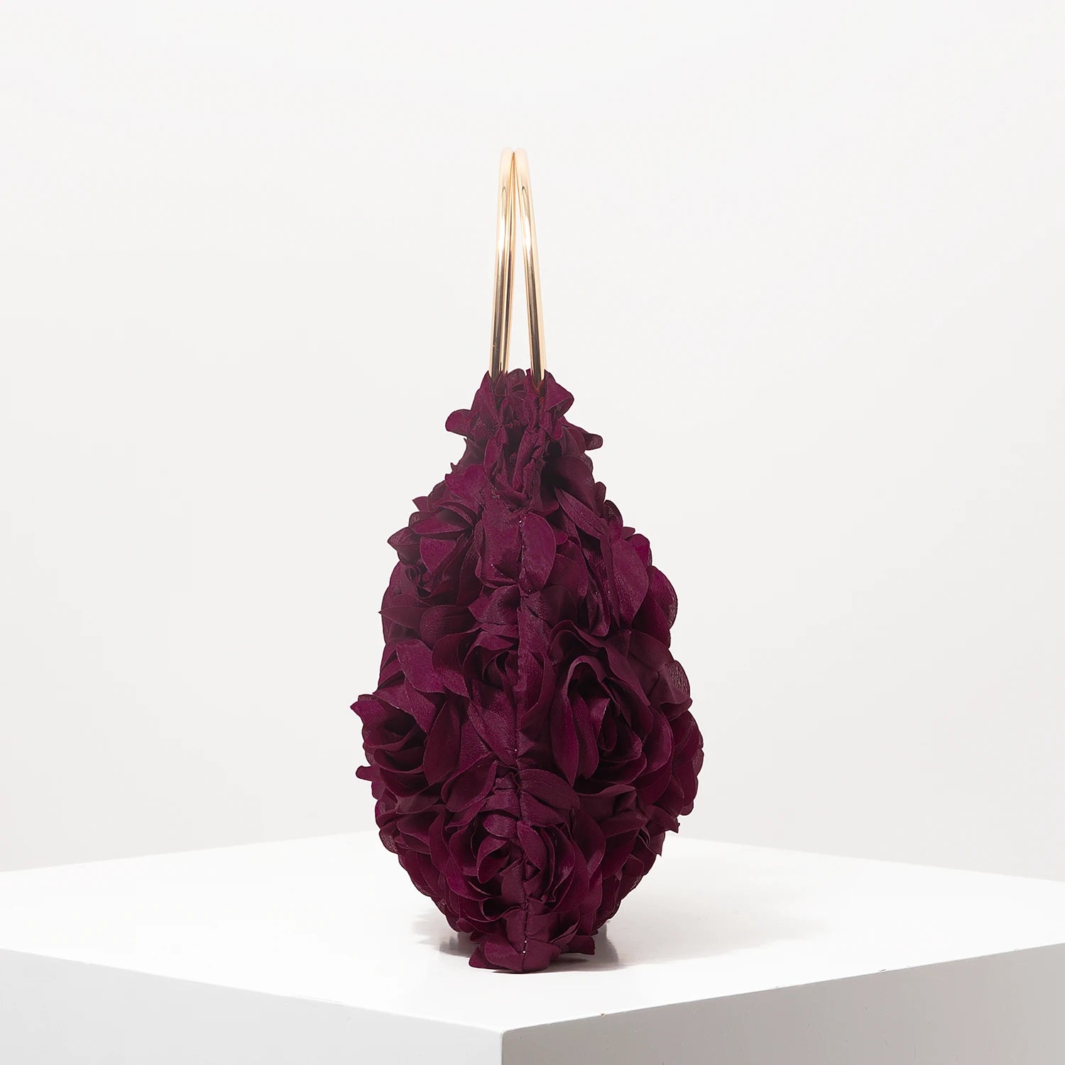 Luxury Rose Flower Tote Bags for Ladies， Prom Dresses for Women， Bag for Women Elegant， Wedding Items， Party Bag（Random Pattern）