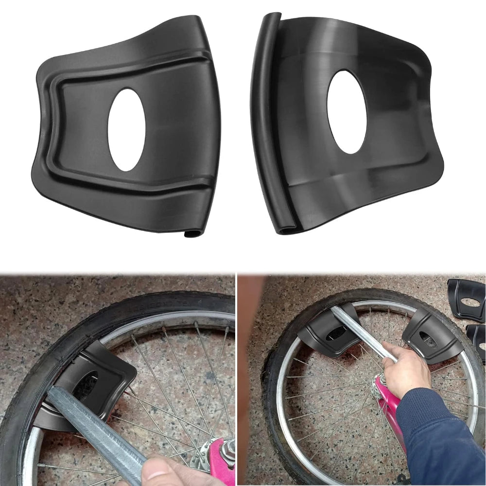 2PCS Rim Protectors Rim Shield Tools Rimshields for Motorcycle Bike ATV Quad Tyre Tire Installation