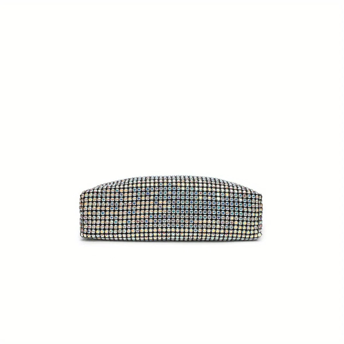 Bow Evening Bag for Women Rhinestone Shoulder Purse Glamorous Crystal Crossbody Bag Sparkling Party Clutch for Special Occasions