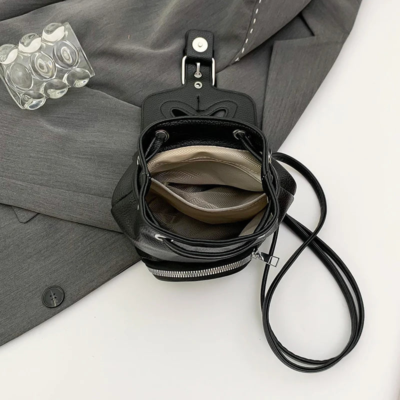 Korean Fashion Backbag Casual Travel Bag Classic Flower Backpack 2024 Pu Leather Women Bags Foreign Trade Bag Women'S Backpack