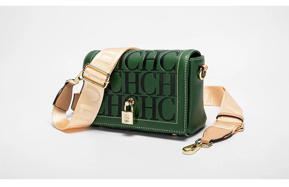 Fashionable Classic Light Luxury Letter PU Material Crossbody Bag Design Exquisite Craftsmanship Women's New Shoulder Bag
