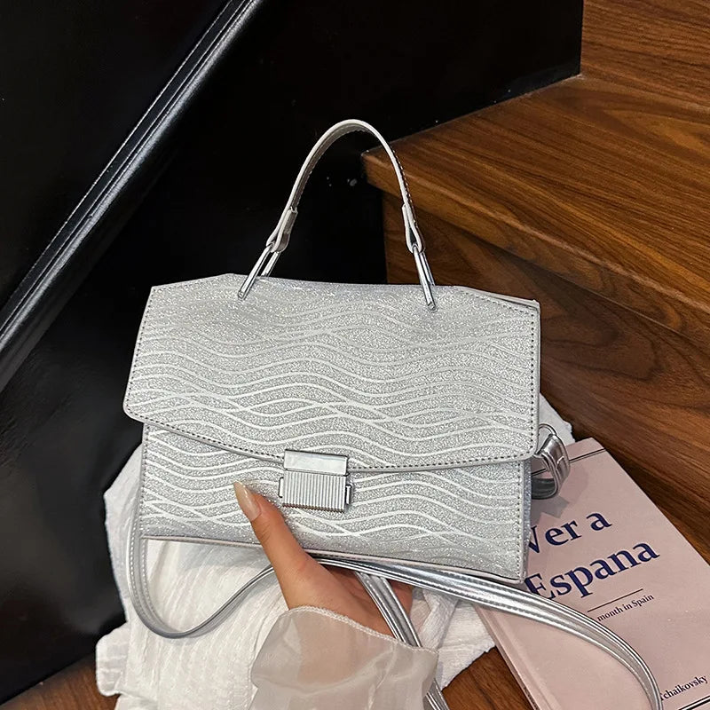 ‌2025 New Luxury Handbag - Crossbody/Shoulder Purse, Premium Leather Square Bag for Women, Stylish & Versatile Daily Accessory