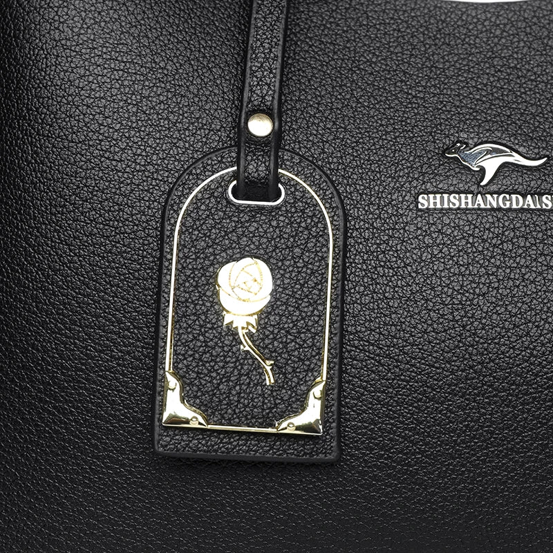 3 Layer Large Capacity Tote Bag Luxury Handbags Women Bags Designer Shoulder Bag High Quality Soft Leather Purses and Handbags