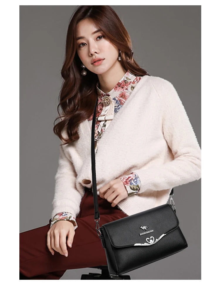 Luxury Designer Women Shoulder Bag New High quality PU Leather Women Crossbody Square Bag Fashion Trend Messenger Bags wallet