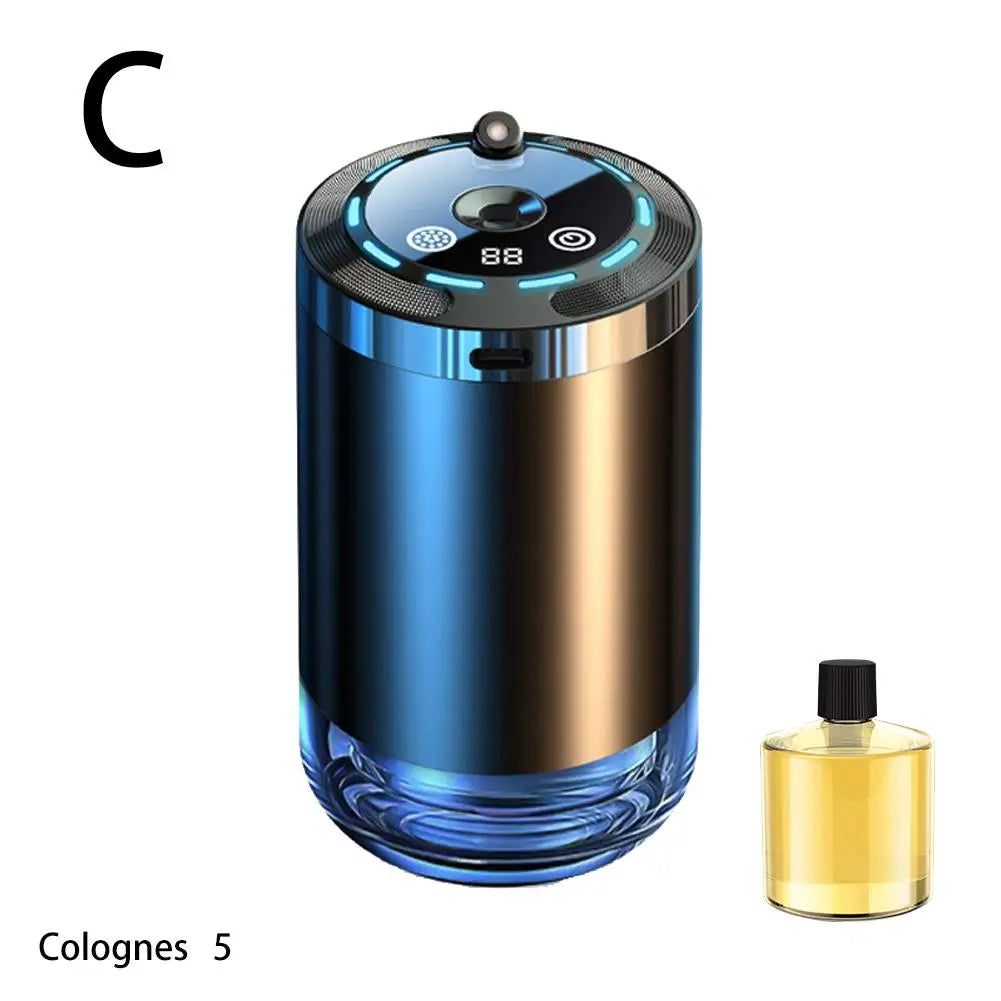 Car Diffuser Humidifier Car Air Freshener Multi-Function Aromatherapy LED Light USB Charger Essential Oil Diffuser Accessories