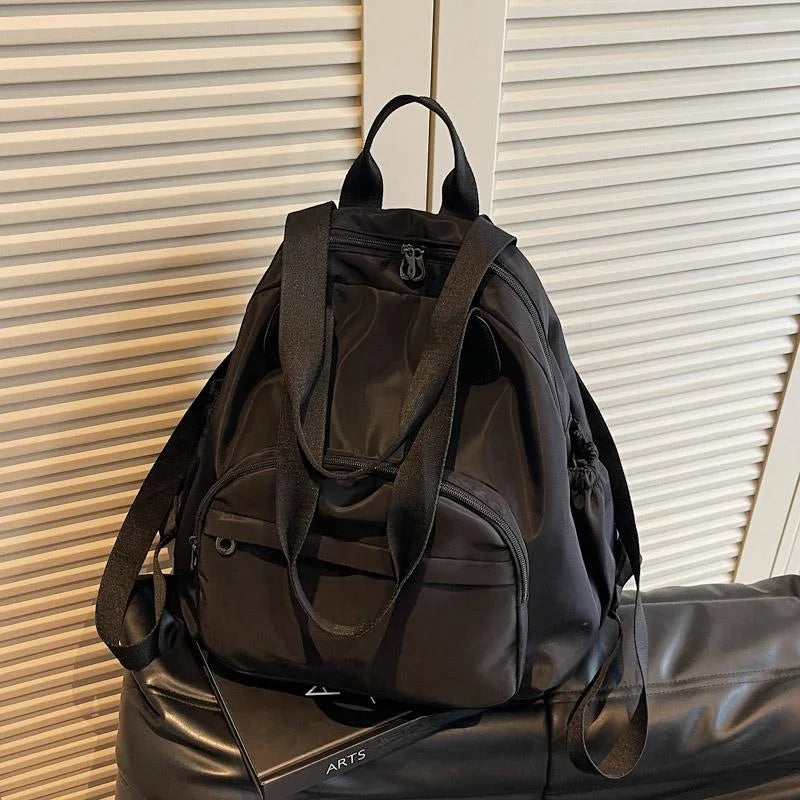 2025 New Leisure Trendy Light Luxury Handbag oulder Bag Korean Japanese Sle Multi-Use Lazy Wind Dual-Purpose Bapa