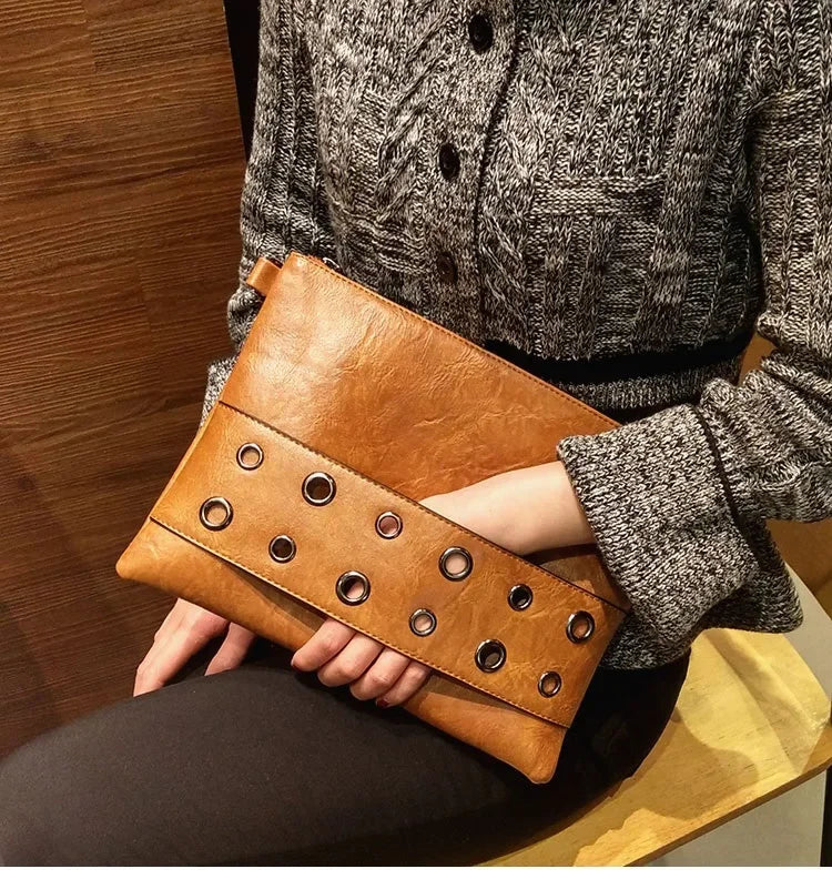Day Clutches Bags for women Shoulder Bags PU Leather Crossbody Bags Ladies Envelope Evening Party clutch purse black bolsa