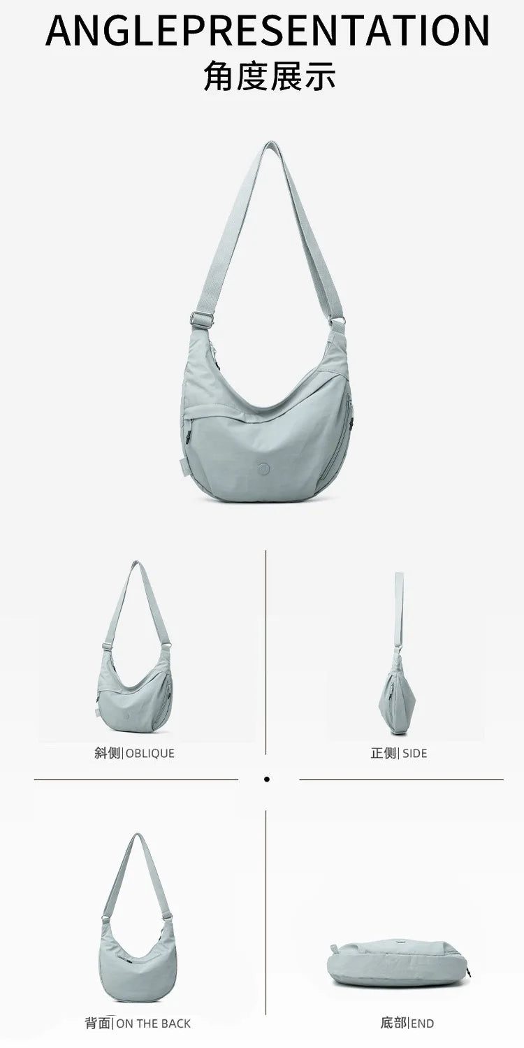 Designer Hobo Bag Women Large Capacity Crossbody Shoulder Bag Sporty Casual Pouch Work Commute Versatile Daypack High Quality