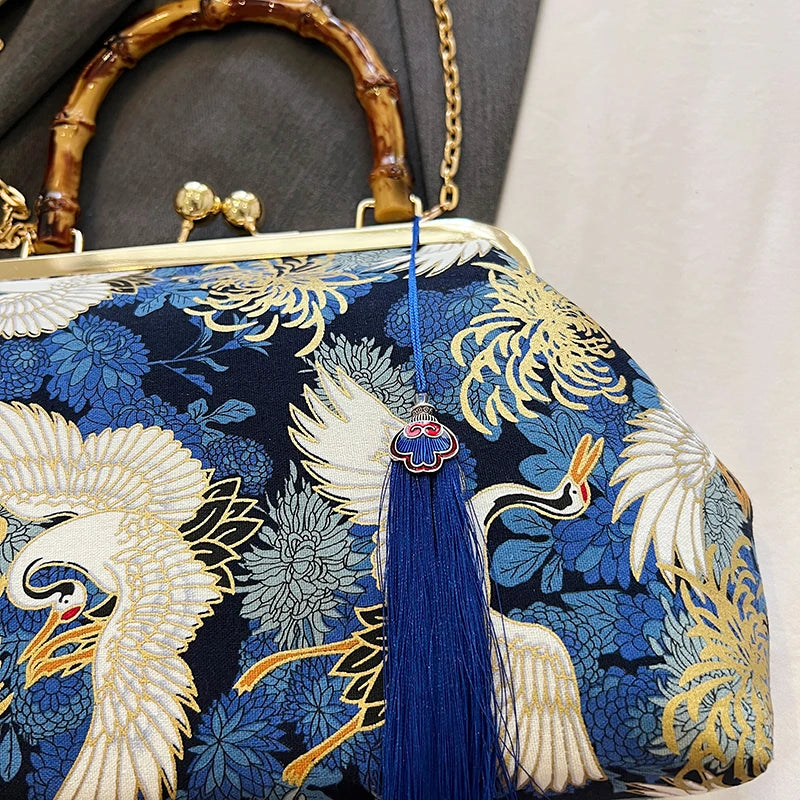 Luxury Evening Clutch Bag For Women Bride Wedding Clutch Purse Chain Shoulder Bags Small Party Handbag Rattan Handle Handle Tote