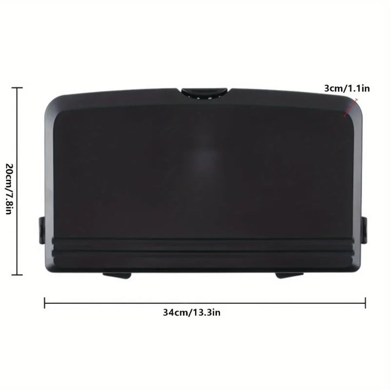Car Backseat Tray Table,Foldable Seat Back Laptop Desk,Vehicle Eating Food Tray With Phone Holder,Passenger Travel Tray