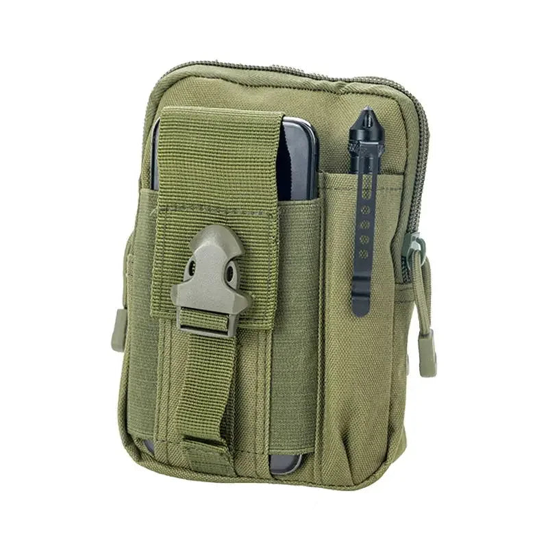 Men Molle Pouch Belt Waist Bag Edc Phone Pocket Pack Running Camping Bags Soft Back Hunting Accessories