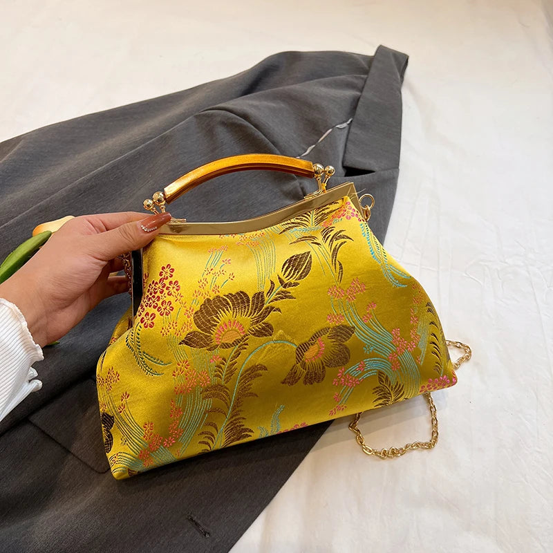 Luxury Women Party Dinner Bag Fashion Ladies Dinner Bag Elegant Wooden handle Simple Formal Gorgeous Crossbody Daily use Purse