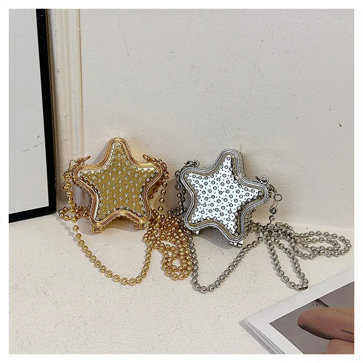 Premium Niche Mini Box Bag - 2025 Women's Star Design, Chain Shoulder & Messenger Style