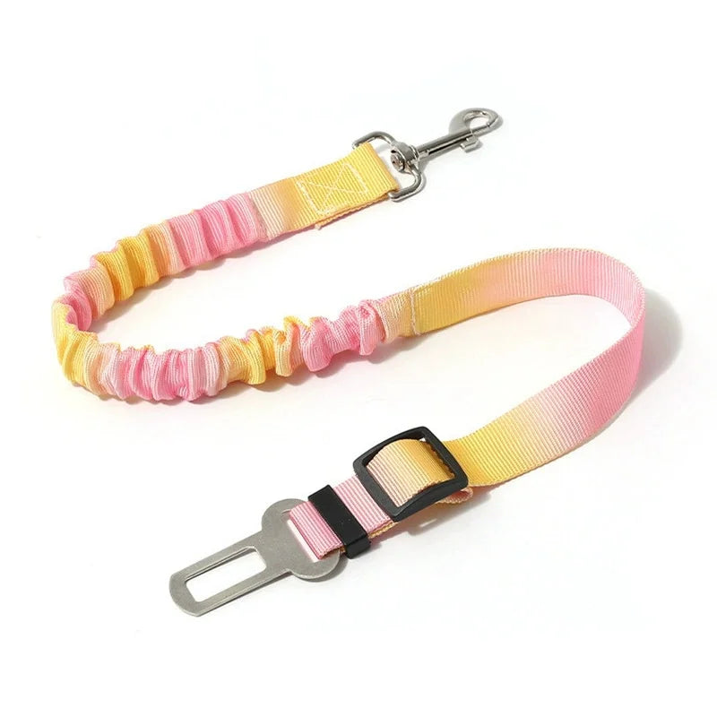 Dog Seat Belt,Small,Medium,and Large Dog Car Safety Buckle,Pet Safety Rope,Car Towing Belt, Anti Slip Rope,Dog Rope