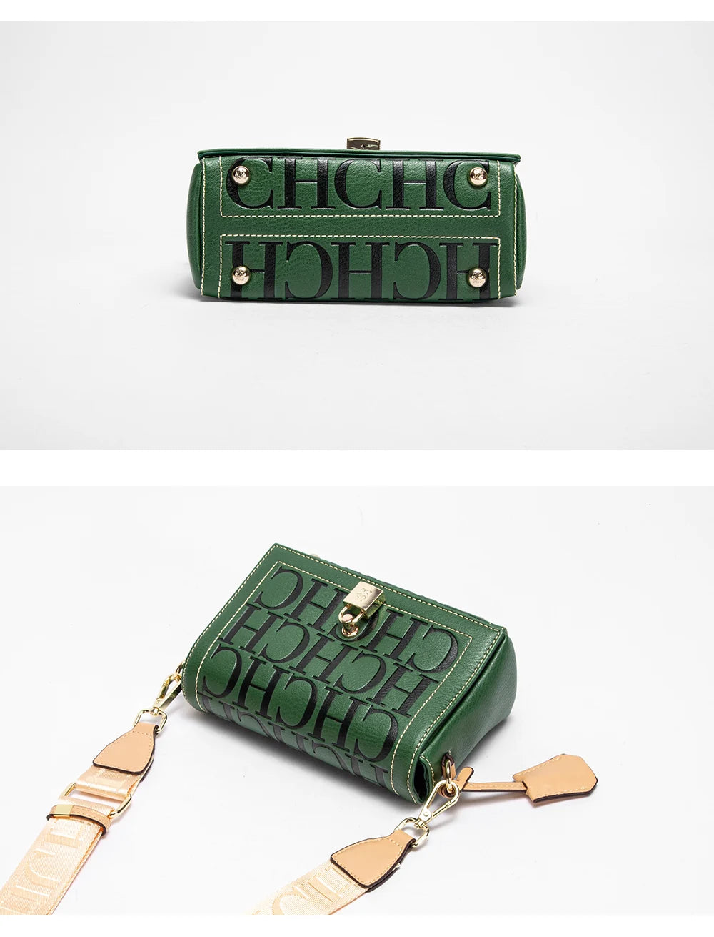 Fashionable Classic Light Luxury Letter PU Material Crossbody Bag Design Exquisite Craftsmanship Women's New Shoulder Bag