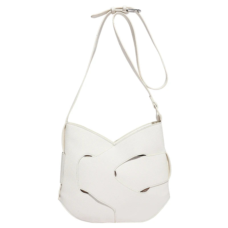 Luxury Designer Bag Fashion Women's PU Leather Shoulder Bag Minimalism Solid color Crossbody Bags for Women Ladies Handbag