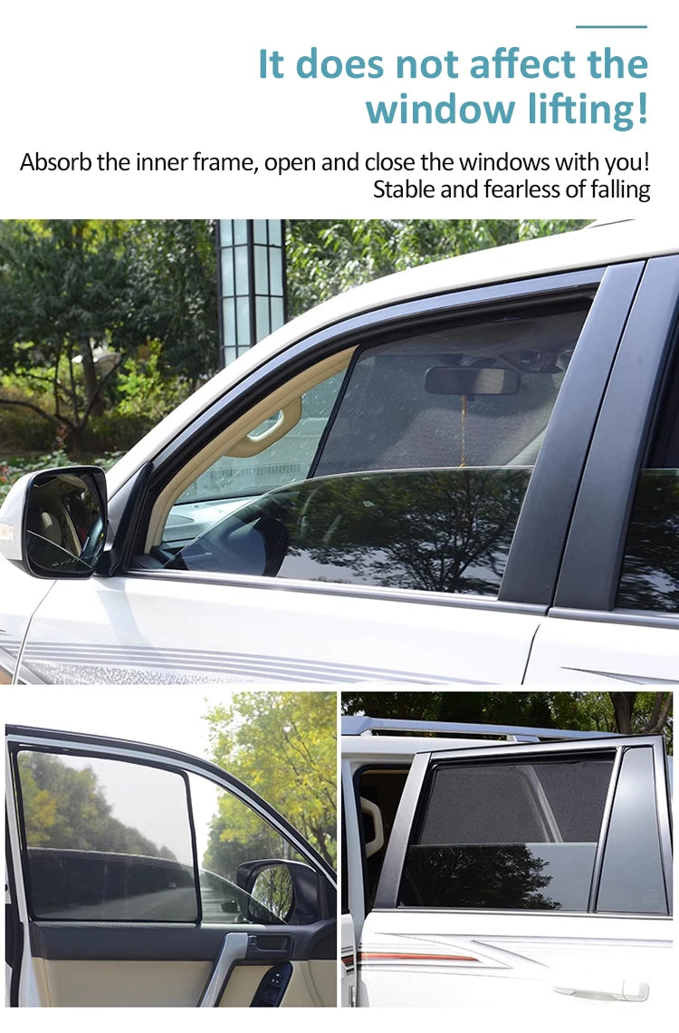 Magnetic Sunshade for Honda e:NS1 e:NP1 e:Ny1 2022~2024 Windshield Anti-UV Mat Frame Curtain Window Skylight Cover Accessories