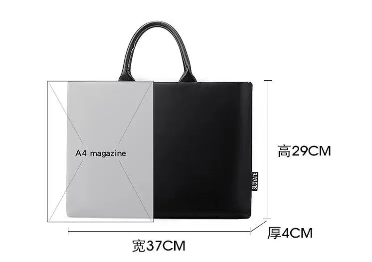 Business Men's Briefcase Business Document Information Kit Laptop Handbag Gift Advertising Computer Bag