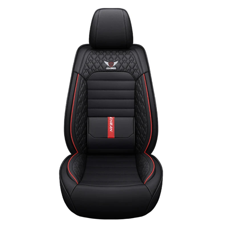Ultra-Comfy & Durable Full-Wrap Leather Car Seat Covers – Premium Craftsmanship, All-Season, Universal Fit for Most Vehicles