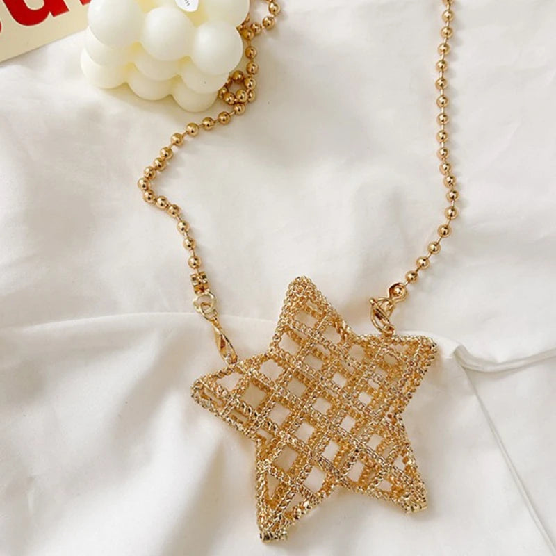 2025 New Women Shiny Mini Bag Pentagram Box Metal Fashion Female Crossbody Shoulder Bag for Party Wedding Evening Handbag