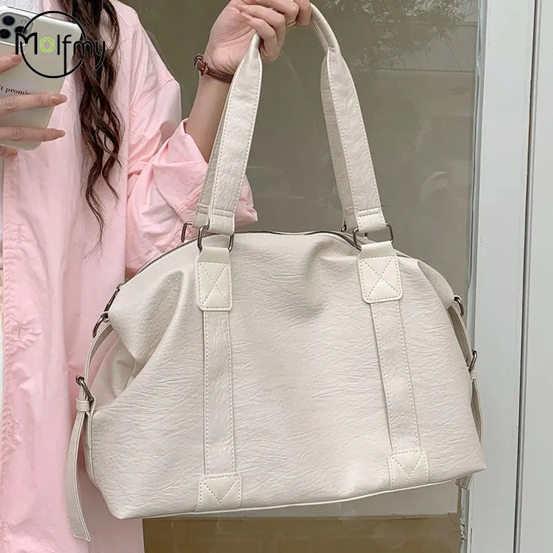 Luxury Designer Tote Bag Female Hobo Handbag Large Capacity Shoulder Bags Big Stylsih Soft Leather Women Messenger Shopper Bags