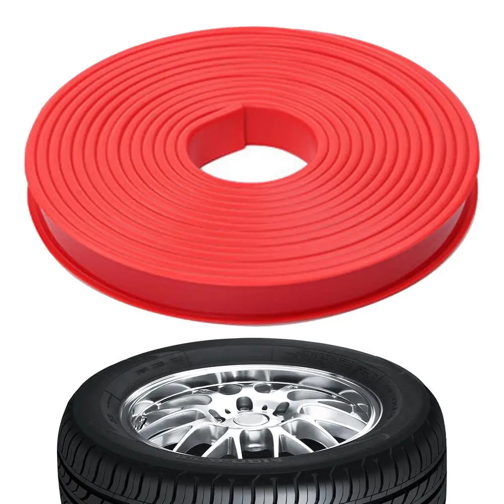 Wheel Rim Protector 9.8 Ft Portable Wheel Protection Trim Car Rim Guards Decorative Automotive Rim Protector Wheel Protector