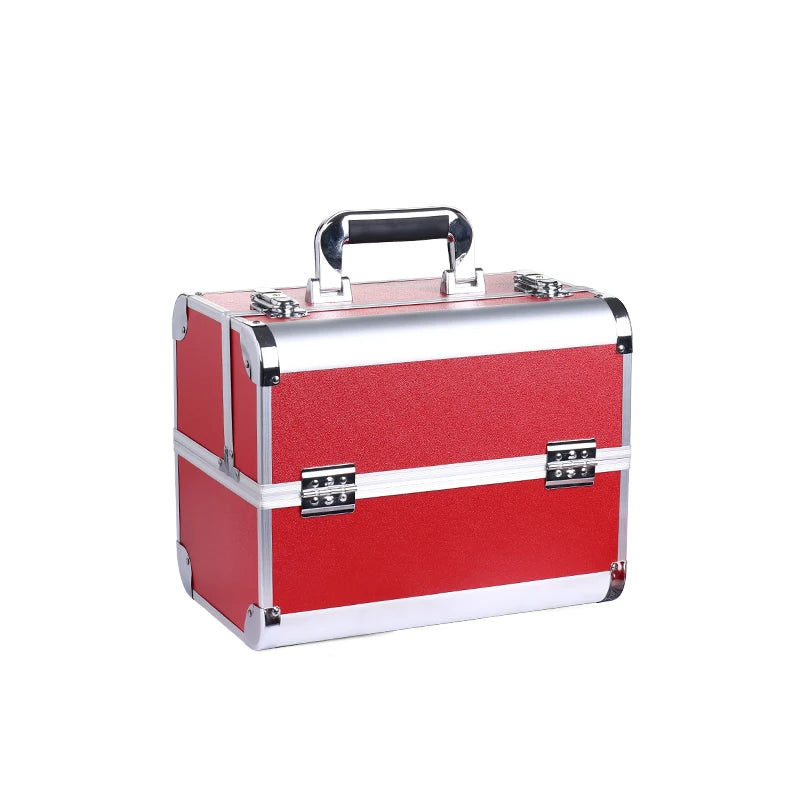 Cosmetics Box Portable Professional Cosmetic Bag Suitcases Large Capacity Women Travel Makeup Bags