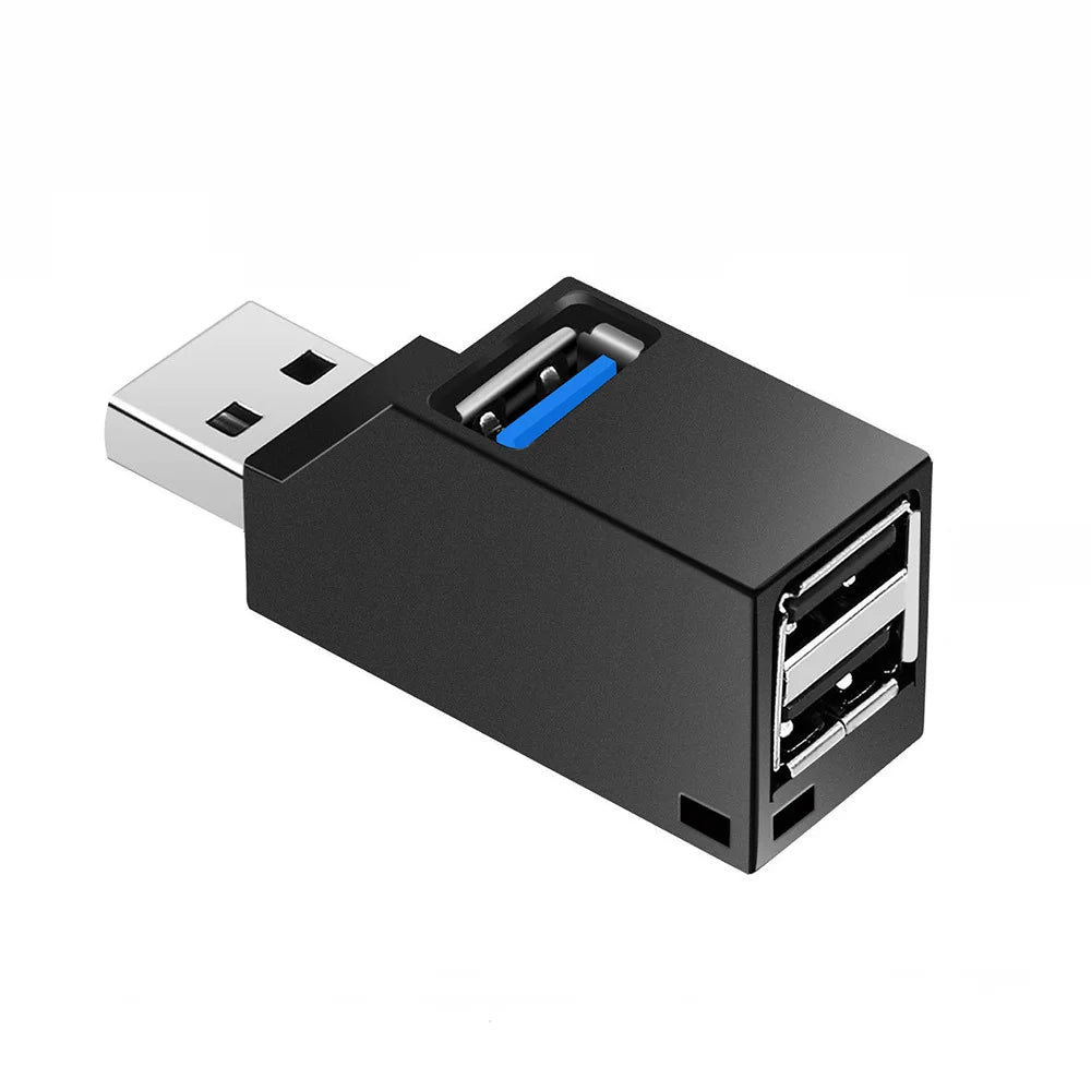 USB 3.0 HUB Extender Car Splitter Multi Port USB Hubs 2.0 For Laptops Office Multi Function Reading U Disk USB Charging Adapter