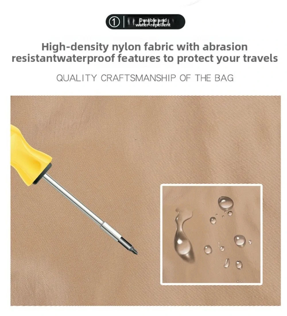 Large Capacity Lady Tote Bag Foldable Thickening Shopping Bag Lightweight Handbag Double-layer Shoulder Bag for Women