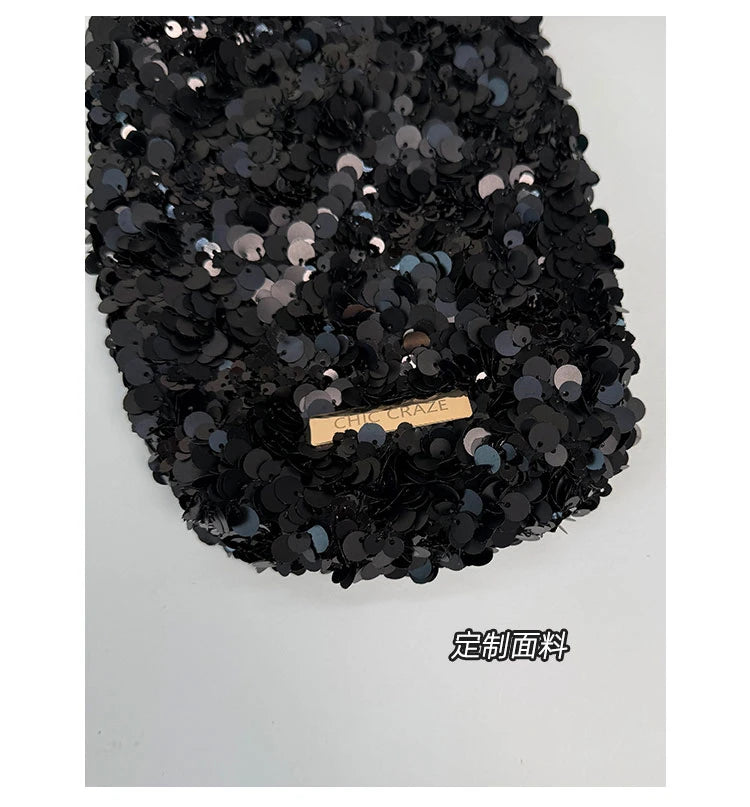 2025 New Large Sequined Bags for Women Are in Trend This Year – Large-Capacity Tote Bags with a Stylish Texture, Suitable as Sho