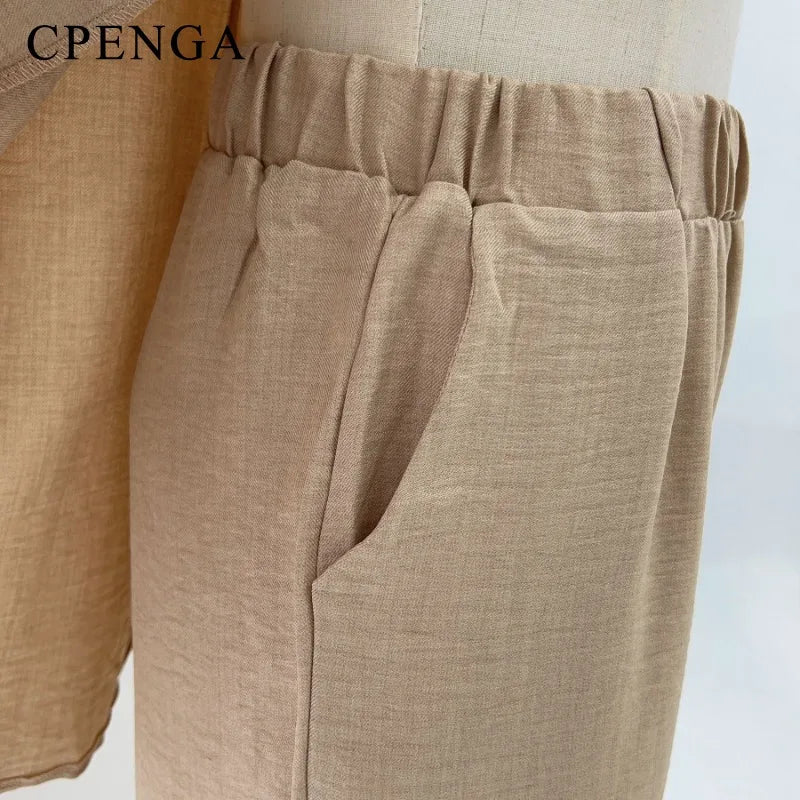 2 Piece Dubai Muslim Women Clothing Elegant Middle East Modest Top and Pants Sets 2024 Islamic Turkish Clothes Solid Outfits