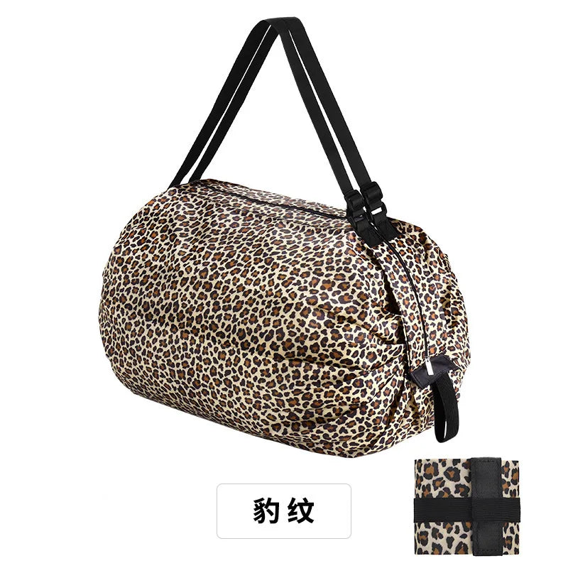 Women Shopper Bag Japanese Large Folding Tote Bag Travel Organizer Eco Shopping Bags Lady Market Bag Mujer Foldable Pouch Bolsos