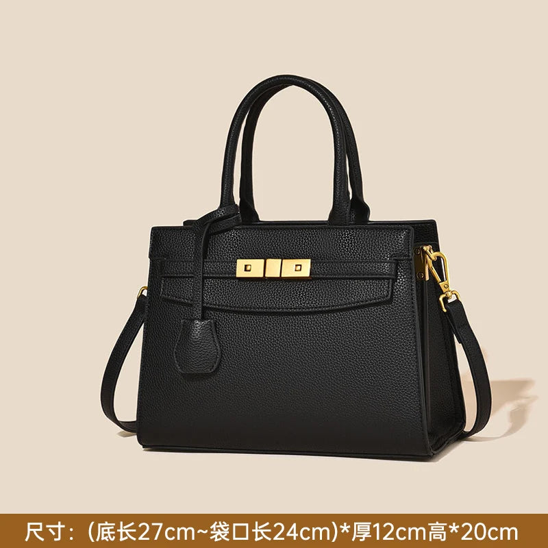 Classic Elegant Ladies Shoulder Bag From Luxury Brand In Premium Leather Famous Designer Popular Messenger