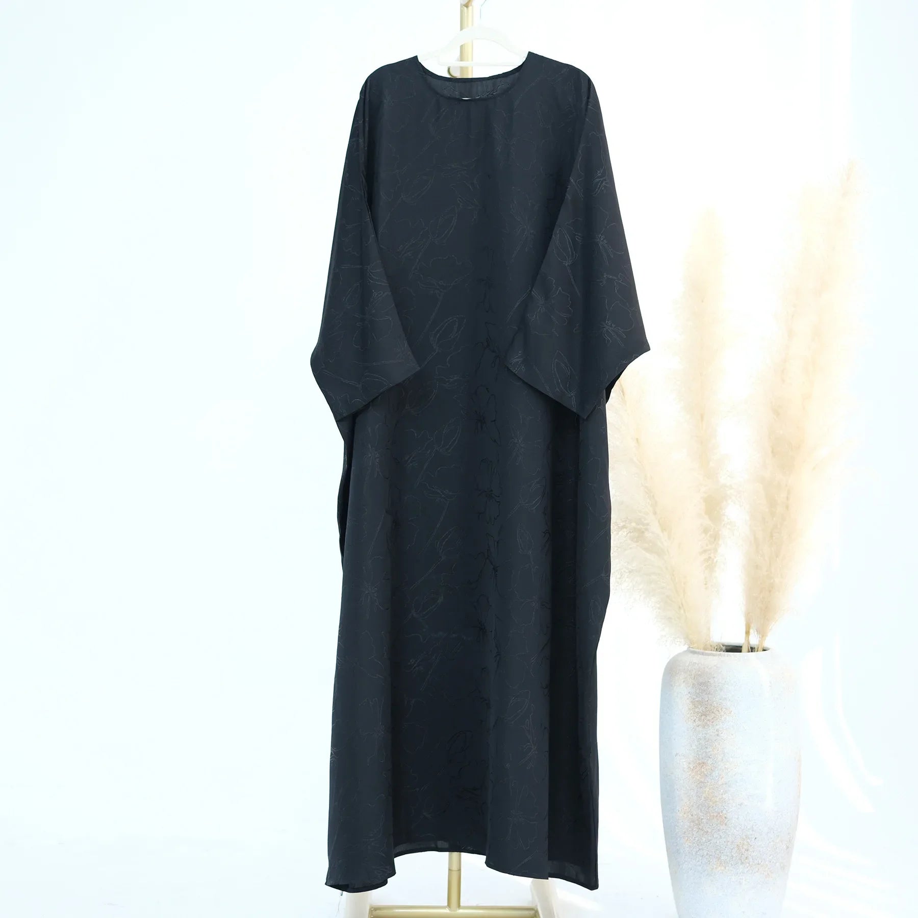 Luxury 2 Piece Muslim Outift Sets for Women Ramadan Dubai Hijab Abaya Dress Islamic Party Kaftan Robe Elegant Turkey Gown 2025